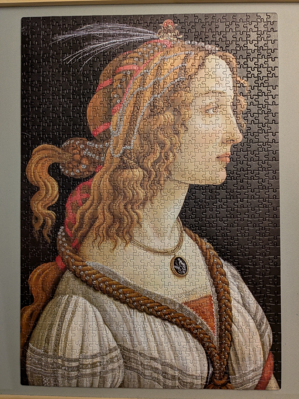 D-toys Botticelli 1000 Piece Puzzle - Picture 3 of 11